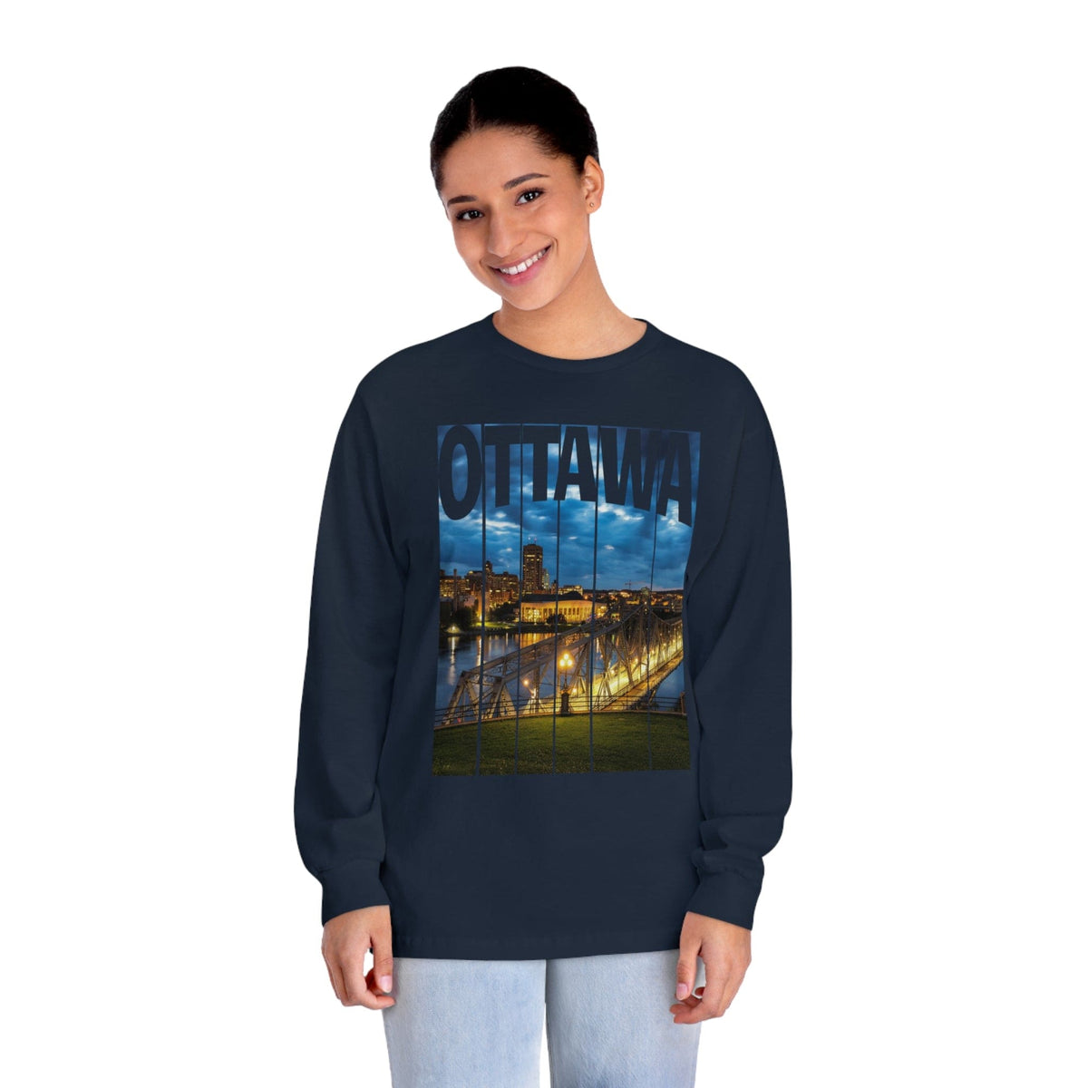 OTTAWA – Trendy Design, Premium Long Sleeve Tee
