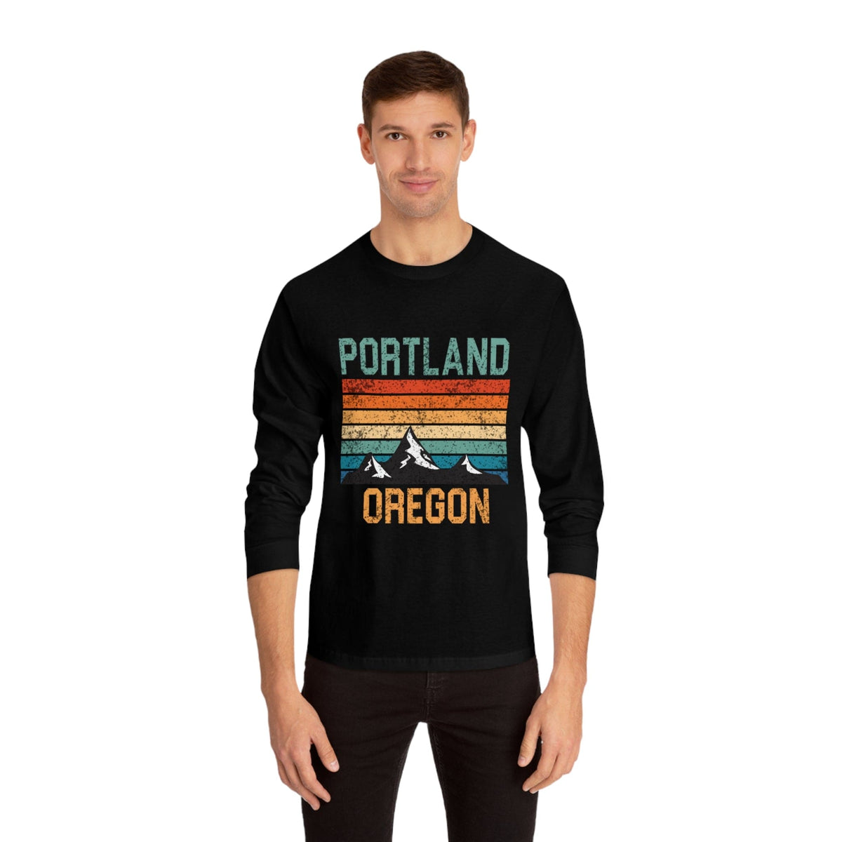 PORTLAND – Trendy Design, Premium Long Sleeve Tee