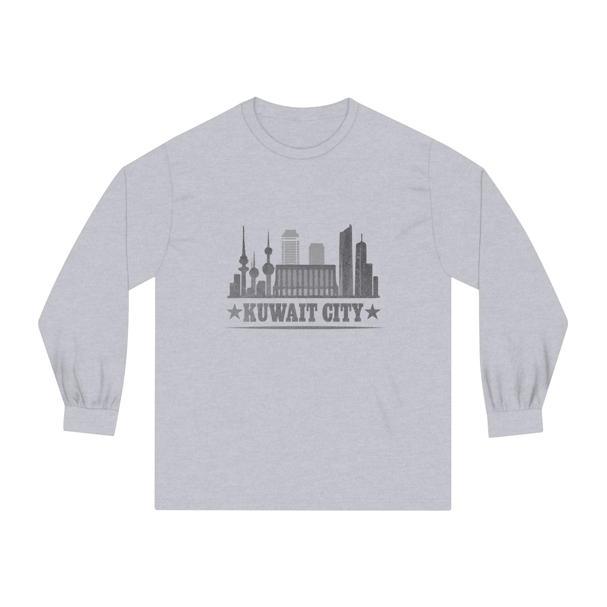 KUWAIT – Trendy Design, Premium Long Sleeve Tee