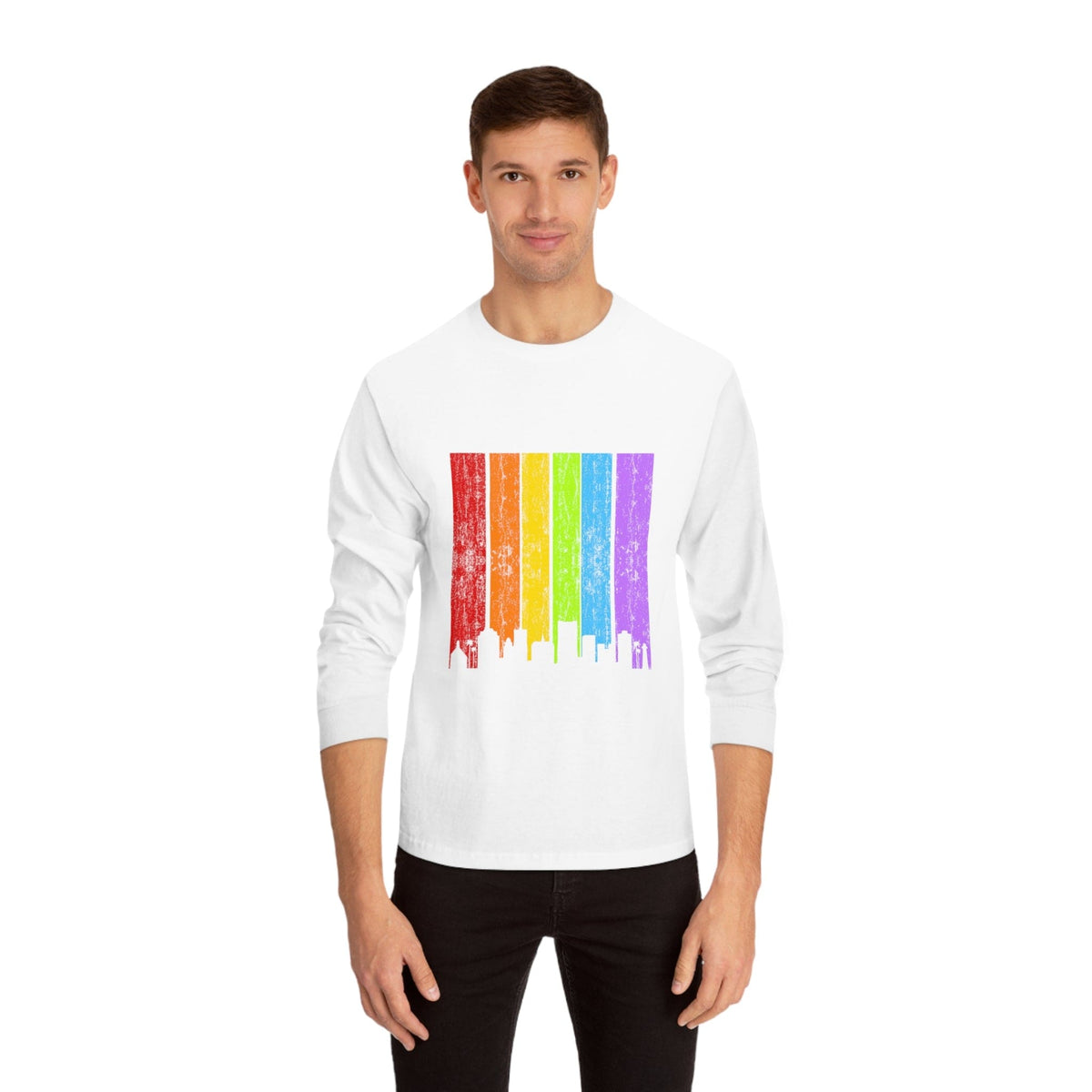 LONG BEACH – Trendy Design, Premium Long Sleeve Tee