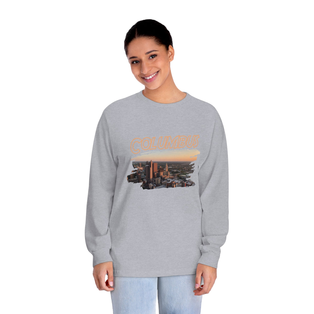 COLUMBUS – Trendy Design, Premium Long Sleeve Tee