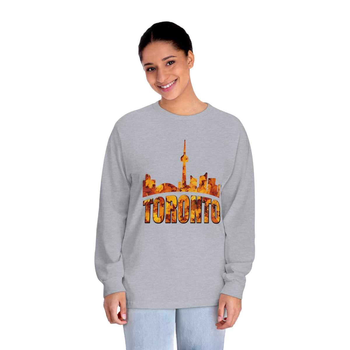 TORONTO – Trendy Design, Premium Long Sleeve Tee