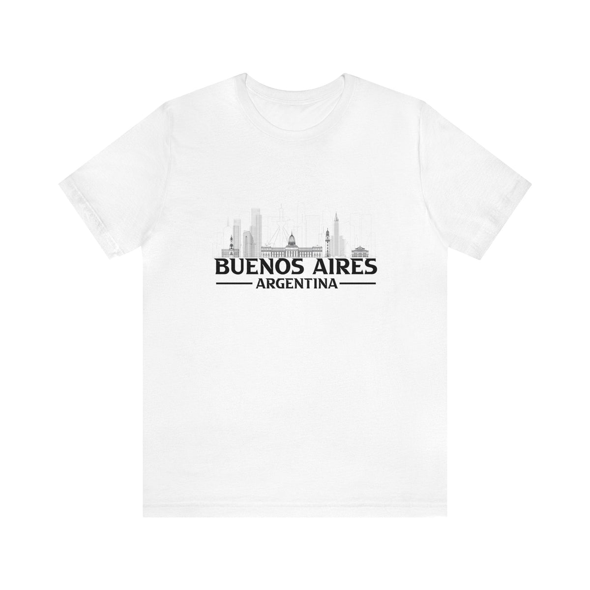 Buenos Aires Skyline - Short Sleeve Tee