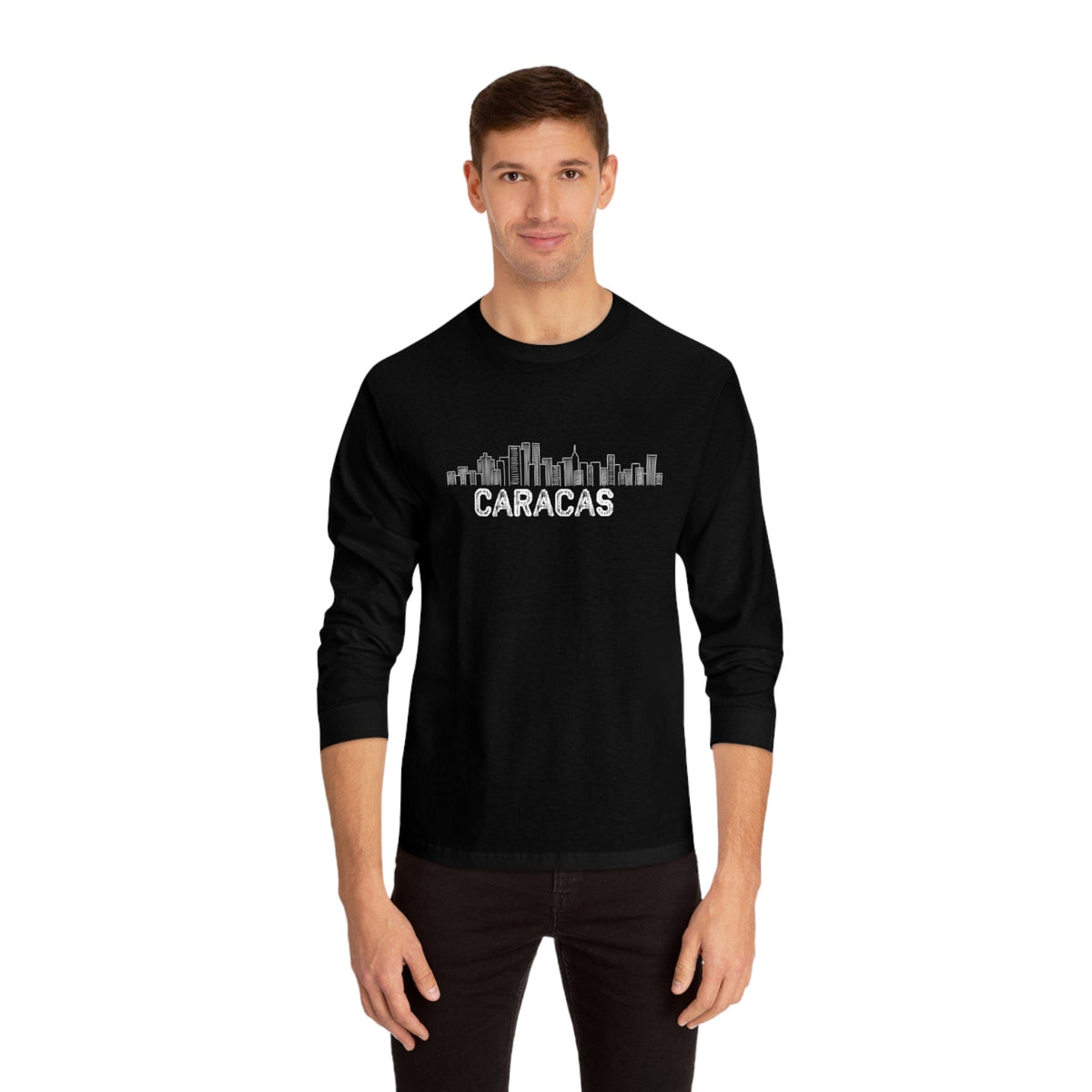 CARACAS – Trendy Design, Premium Long Sleeve Tee