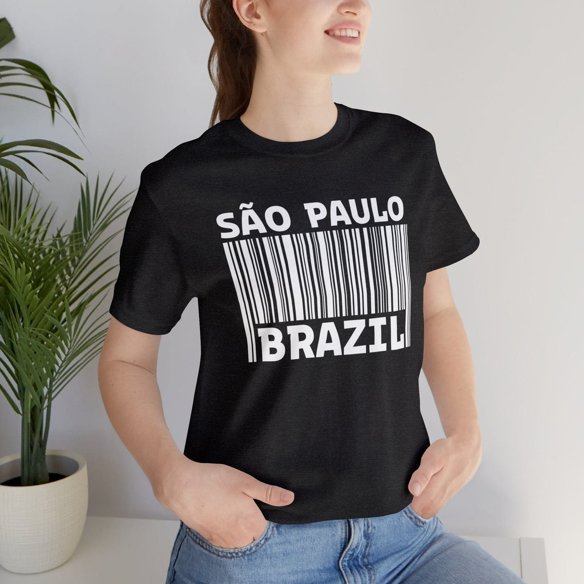Urban Barcode São Paulo - Short Sleeve Tee