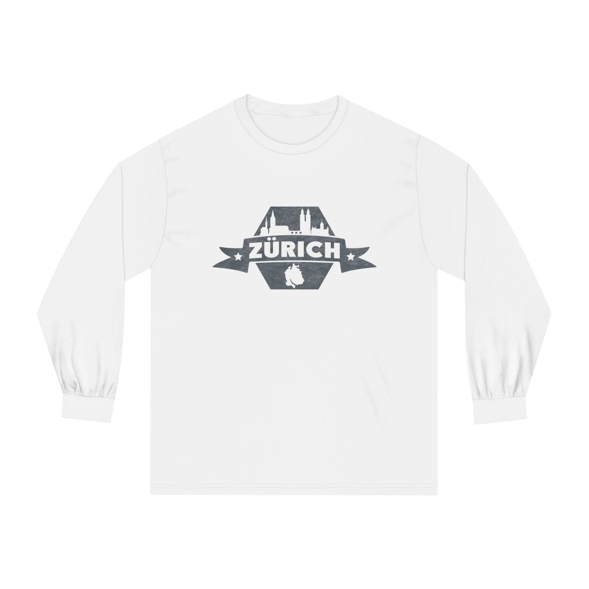 ZURICH – Trendy Design, Premium Long Sleeve Tee