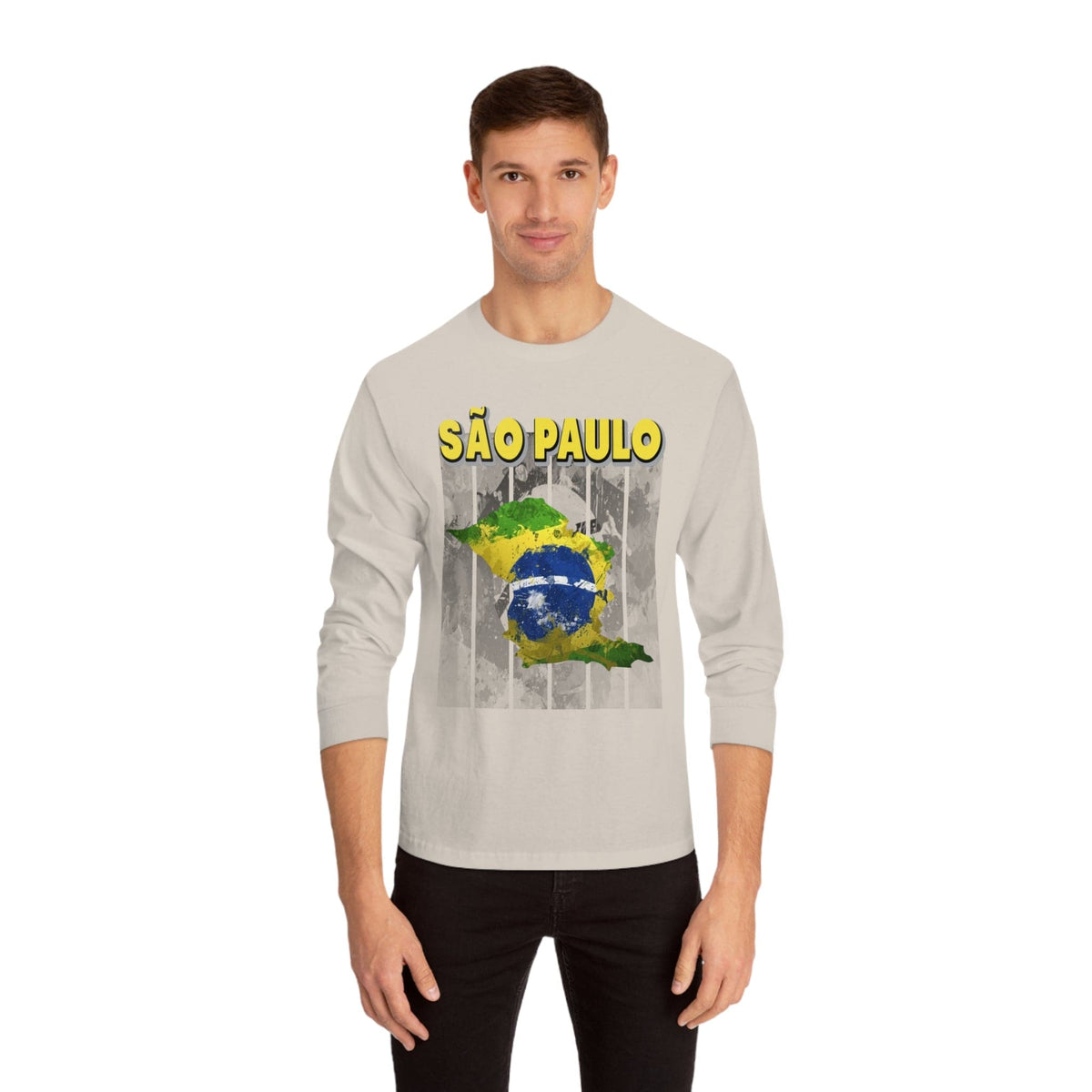 SAO PAULO – Trendy Design, Premium Long Sleeve Tee