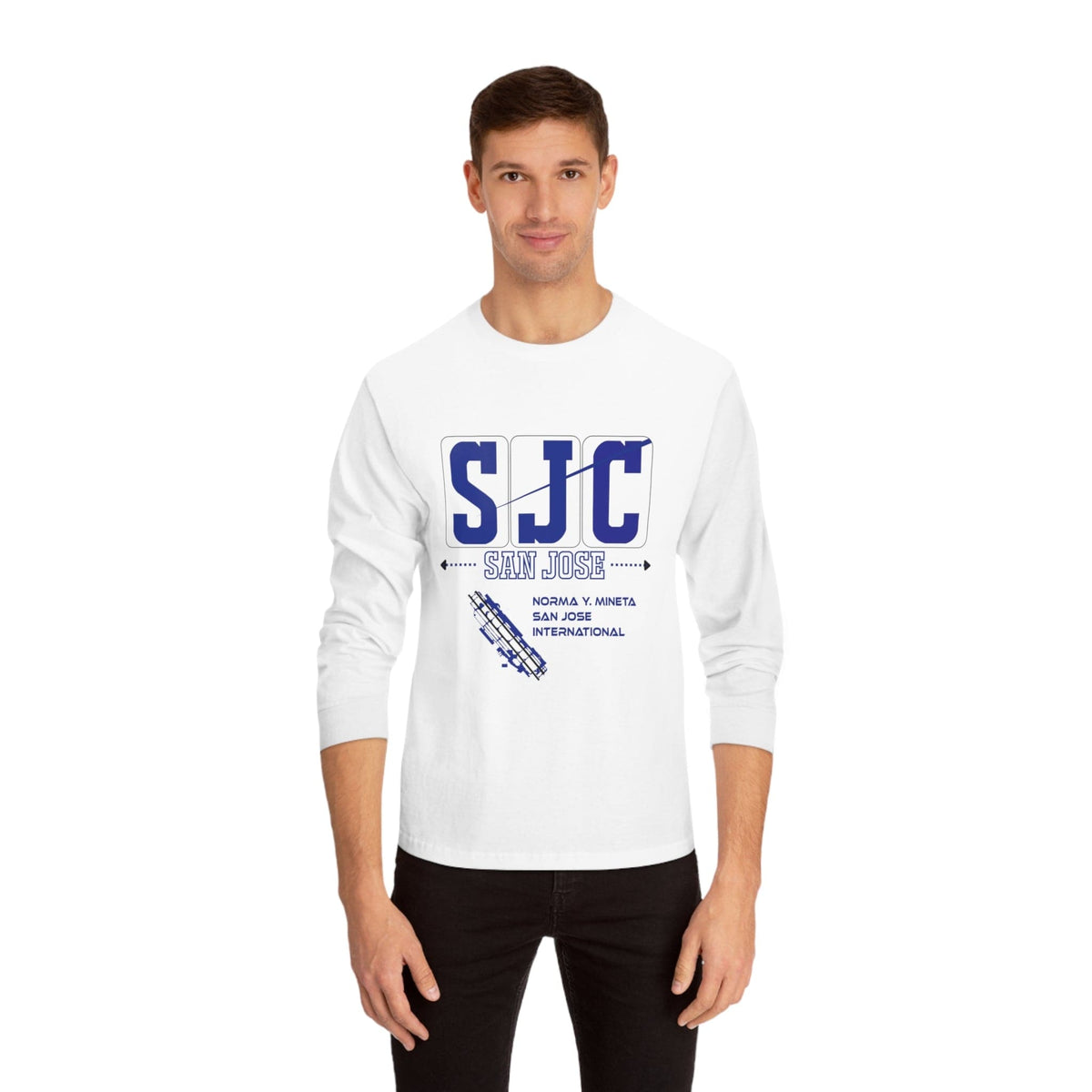 SAN JOSE – Trendy Design, Premium Long Sleeve Tee