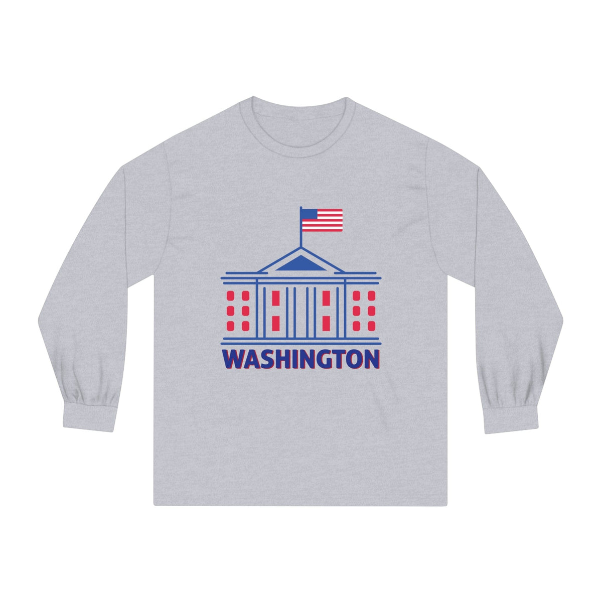WASHINGTON – Trendy Design, Premium Long Sleeve Tee