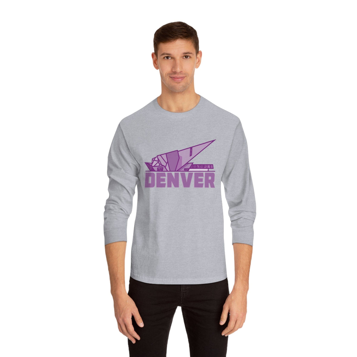 DENVER – Trendy Design, Premium Long Sleeve Tee