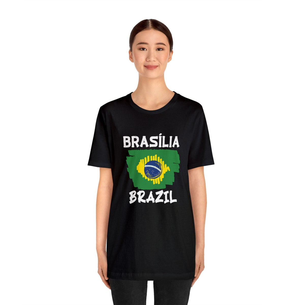Brushstroke Brasília - Short Sleeve Tee