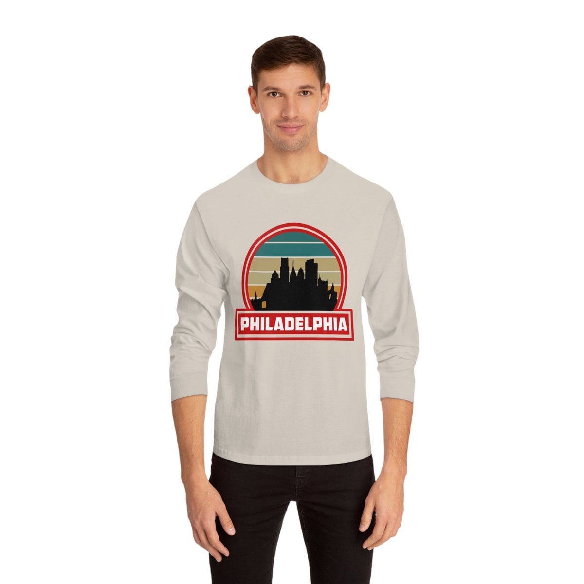 PHILADELPHIA – Trendy Design, Premium Long Sleeve Tee