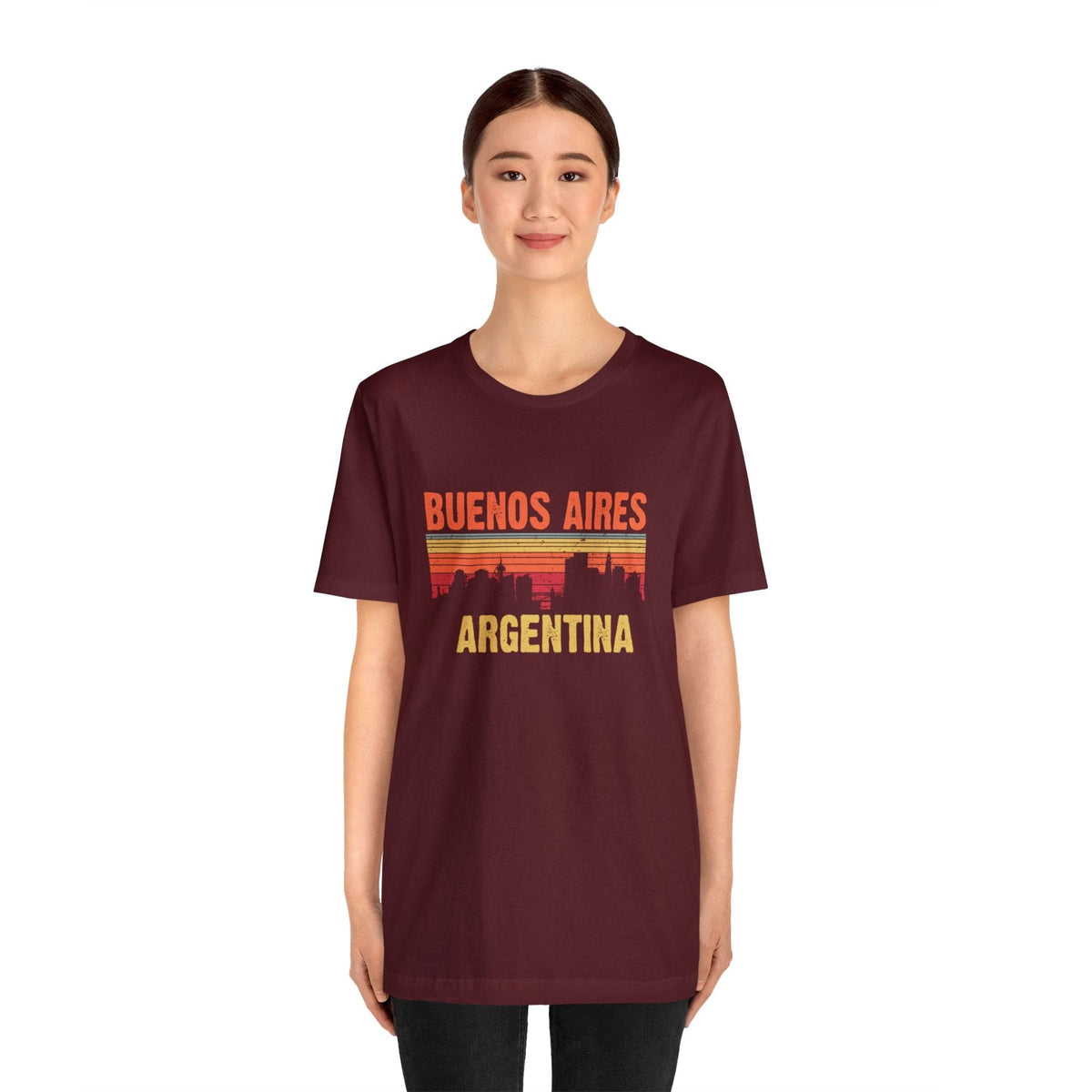 Buenos Aires Nightscape - Short Sleeve Tee