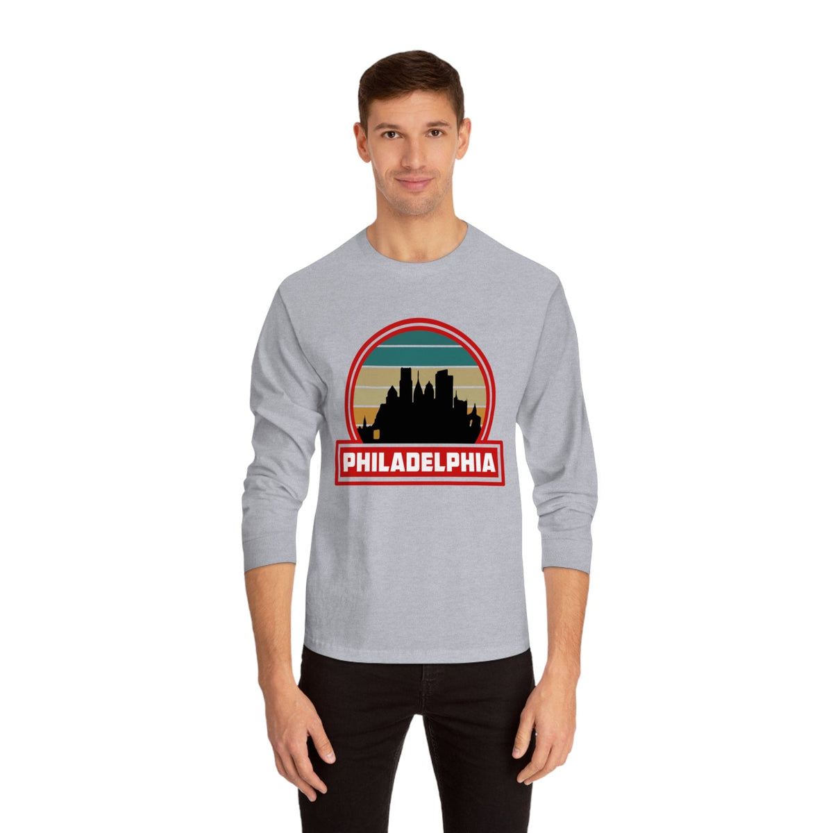 PHILADELPHIA – Trendy Design, Premium Long Sleeve Tee
