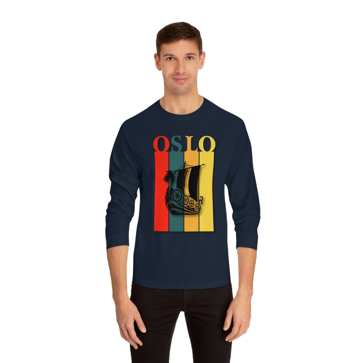 OSLO – Trendy Design, Premium Long Sleeve Tee