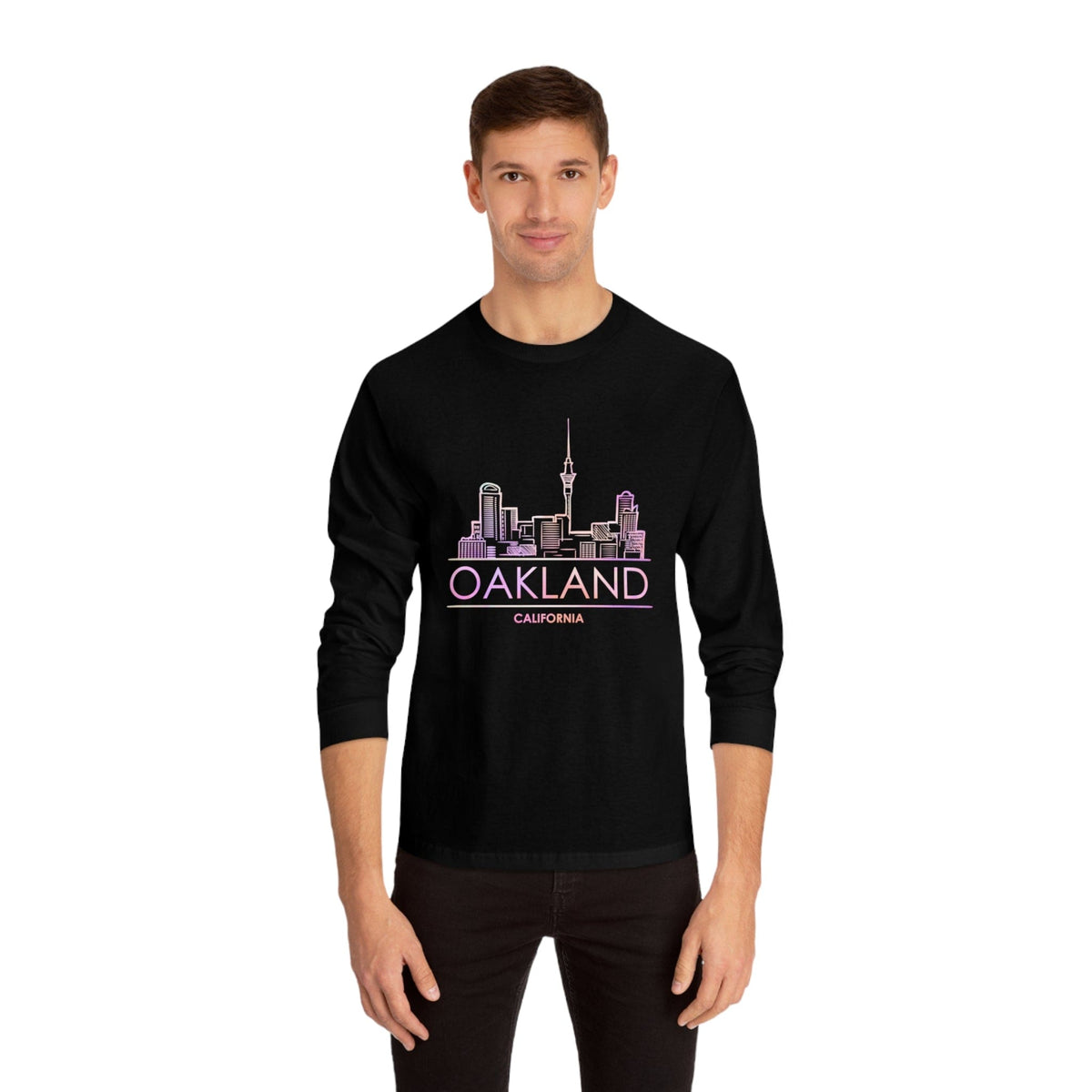 OAKLAND – Trendy Design, Premium Long Sleeve Tee