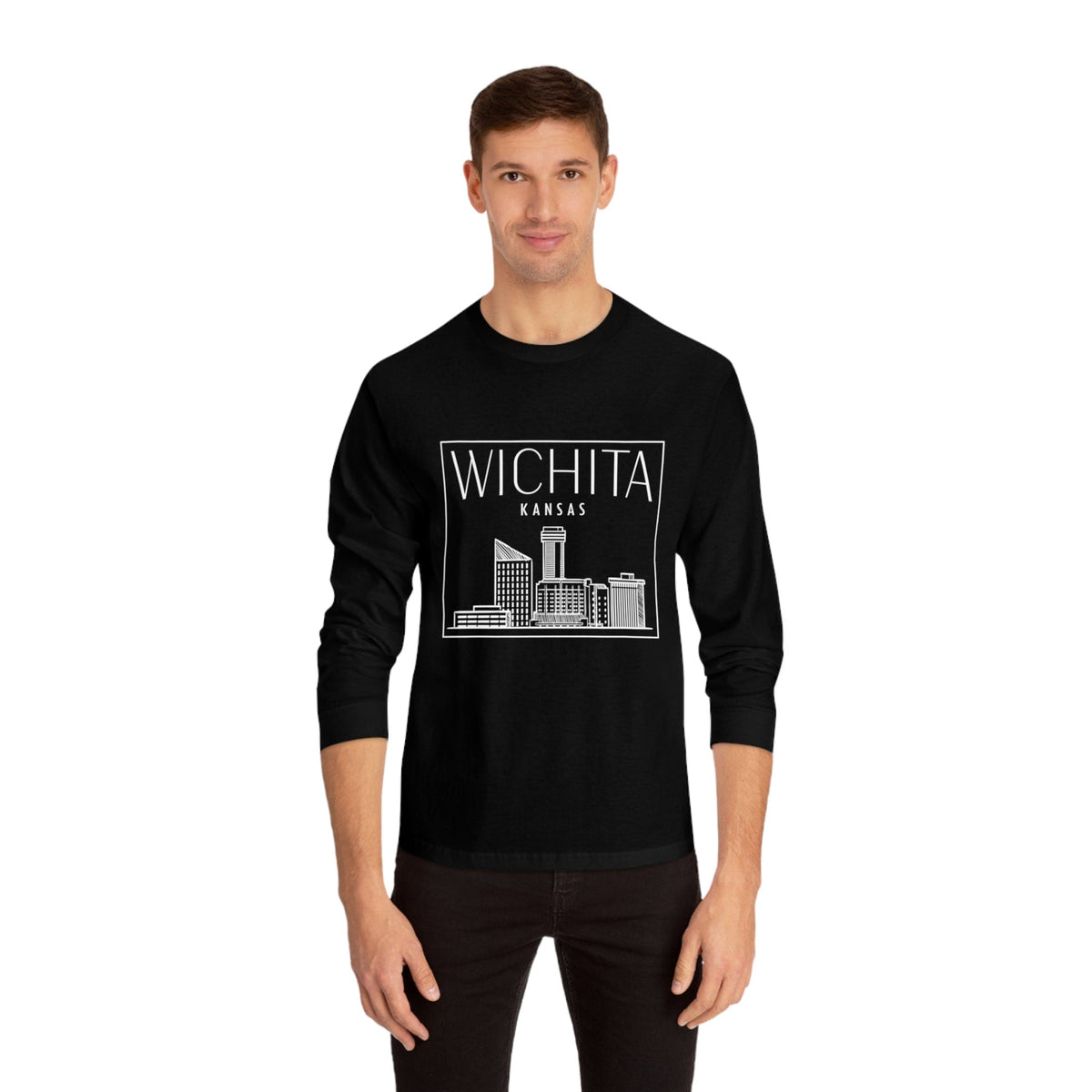 WICHITA – Trendy Design, Premium Long Sleeve Tee