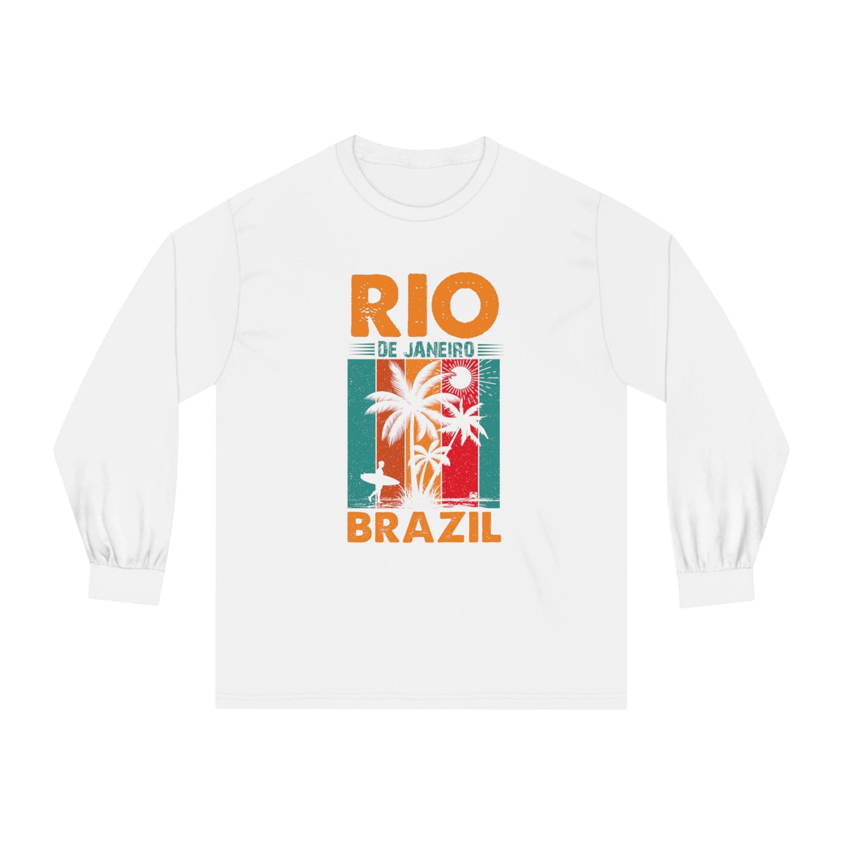 RIO de JANEIRO – Trendy Design, Premium Long Sleeve Tee