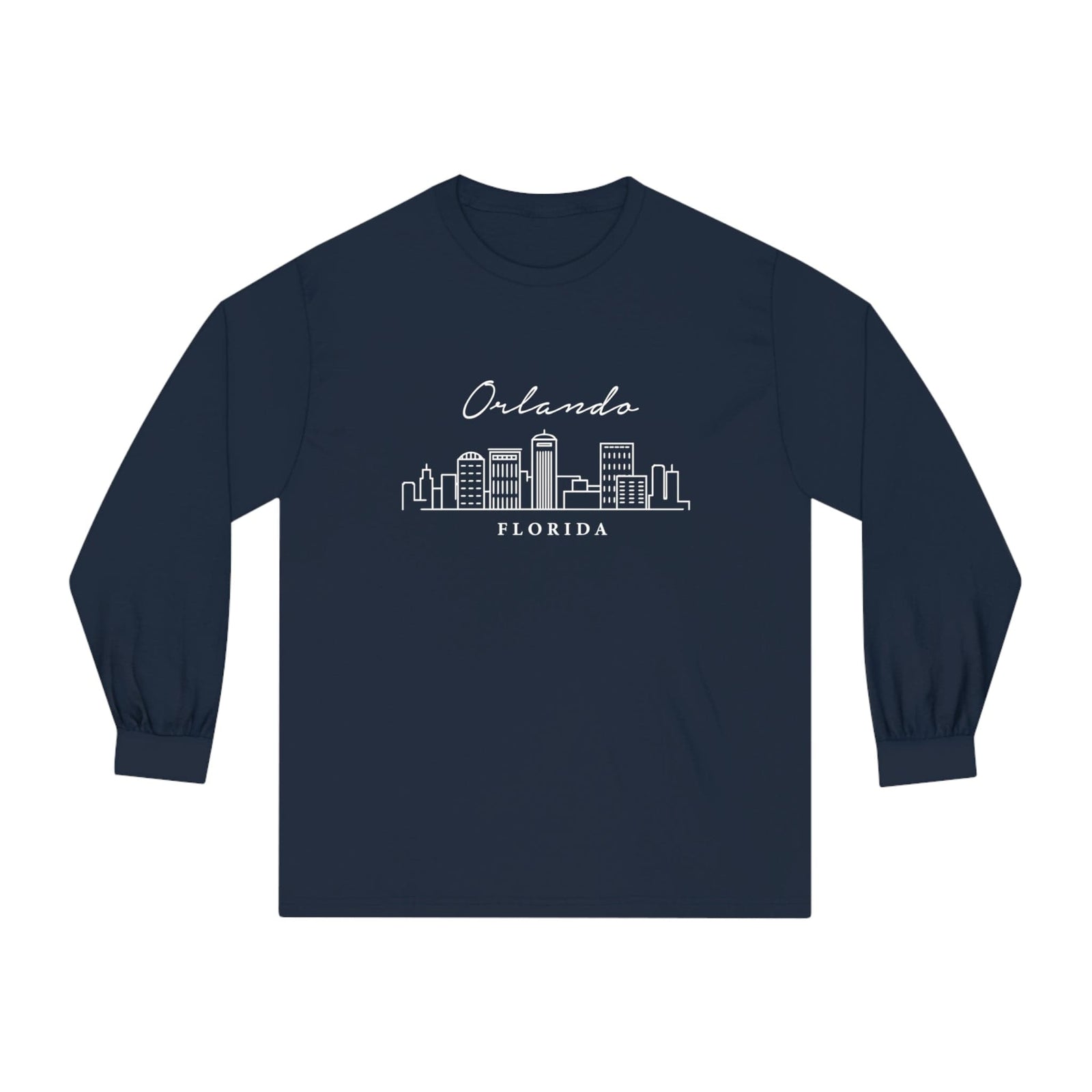 ORLANDO – Trendy Design, Premium Long Sleeve Tee