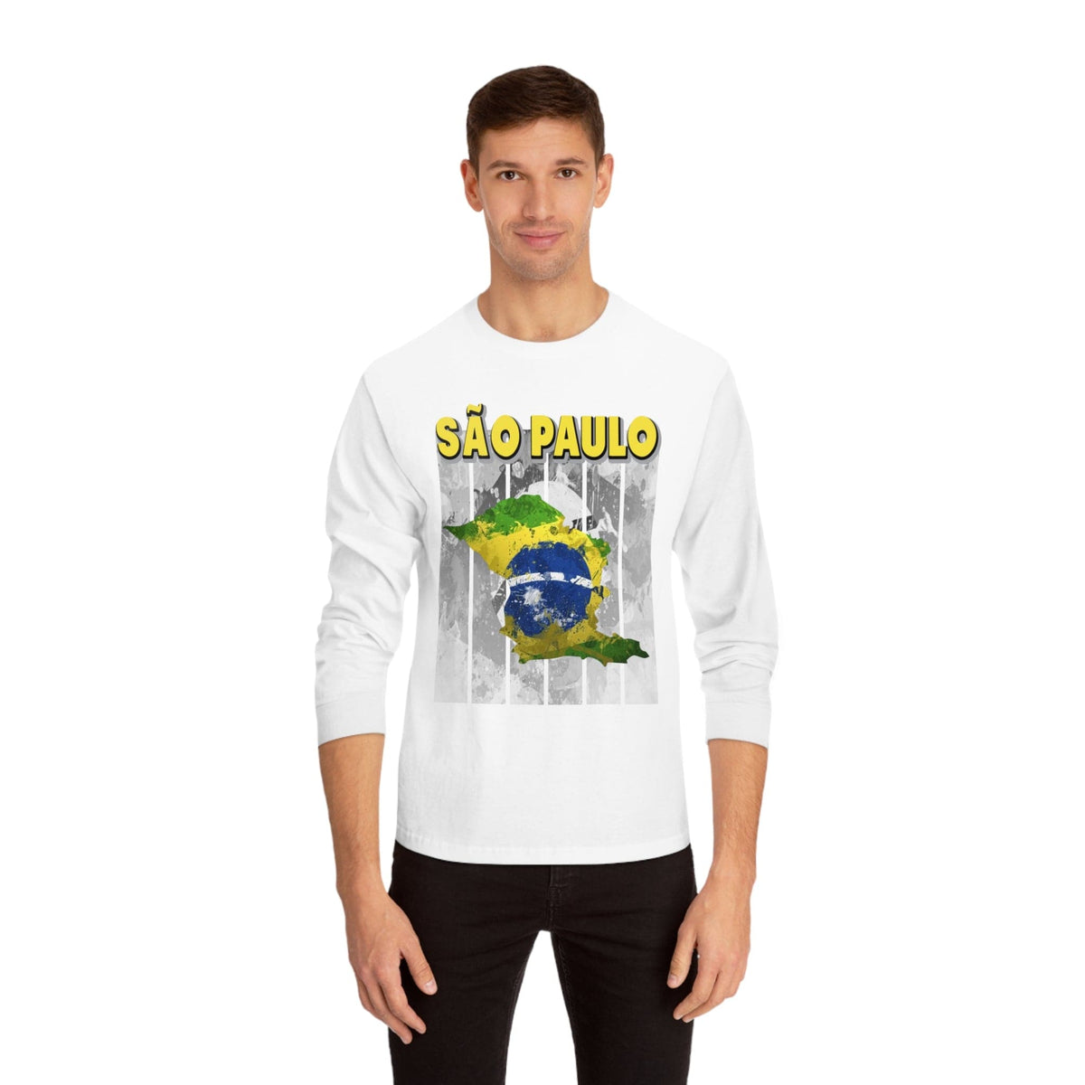SAO PAULO – Trendy Design, Premium Long Sleeve Tee
