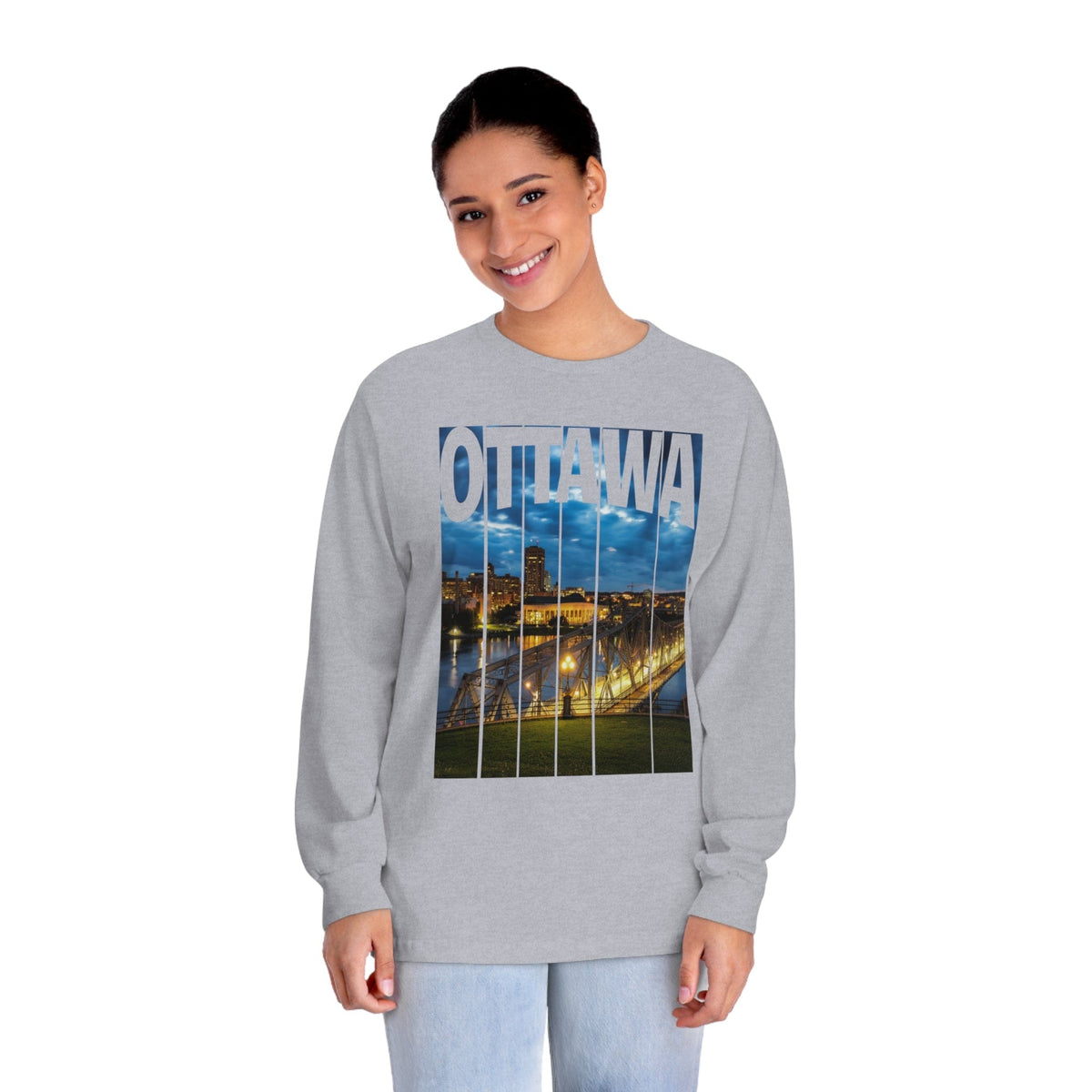 OTTAWA – Trendy Design, Premium Long Sleeve Tee
