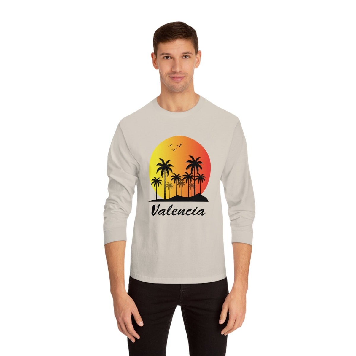 VALENCIA – Trendy Design, Premium Long Sleeve Tee