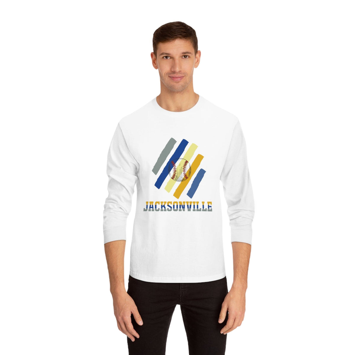 JACKSONVILLE – Trendy Design, Premium Long Sleeve Tee
