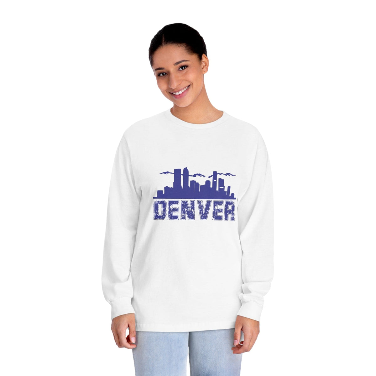 DENVER – Trendy Design, Premium Long Sleeve Tee