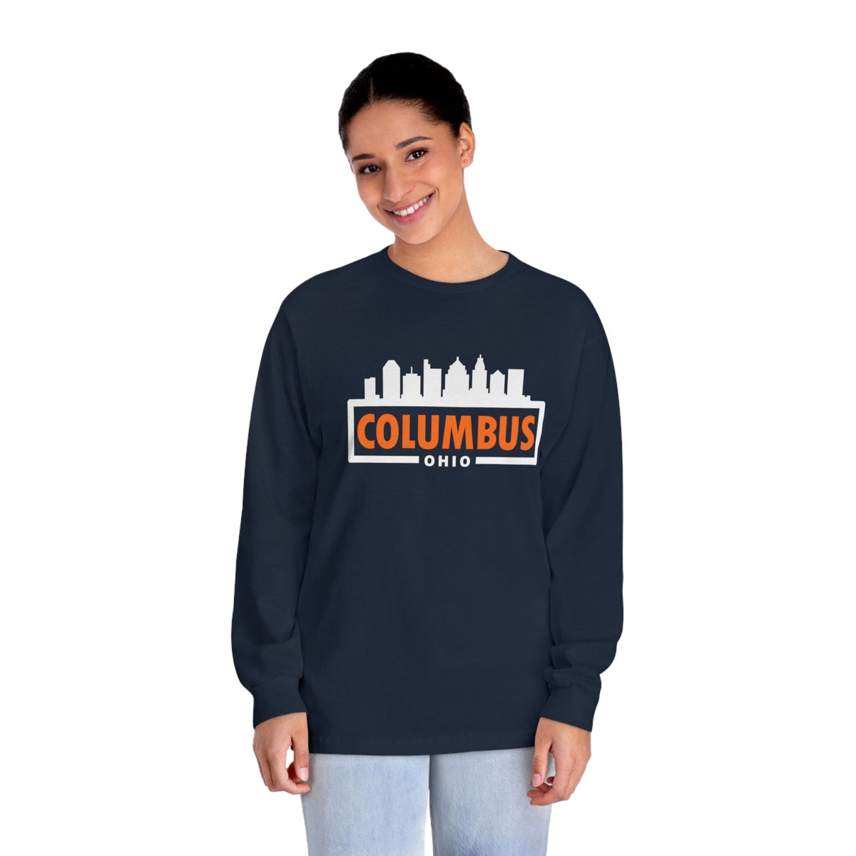 COLUMBUS – Trendy Design, Premium Long Sleeve Tee