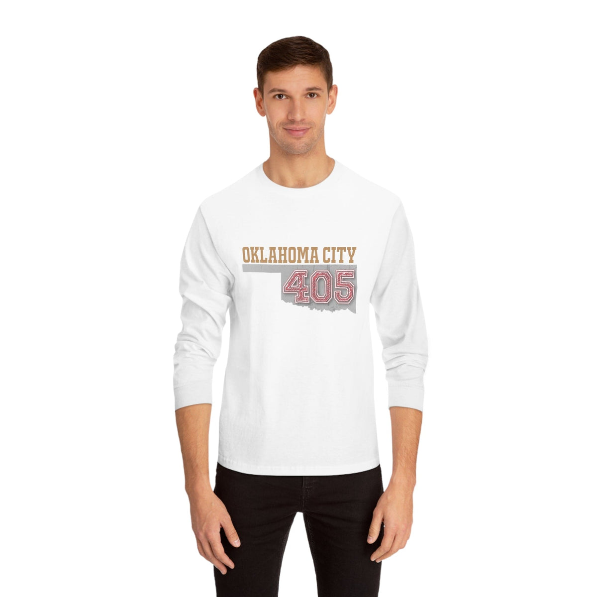 OKLAHOMA CITY – Trendy Design, Premium Long Sleeve Tee