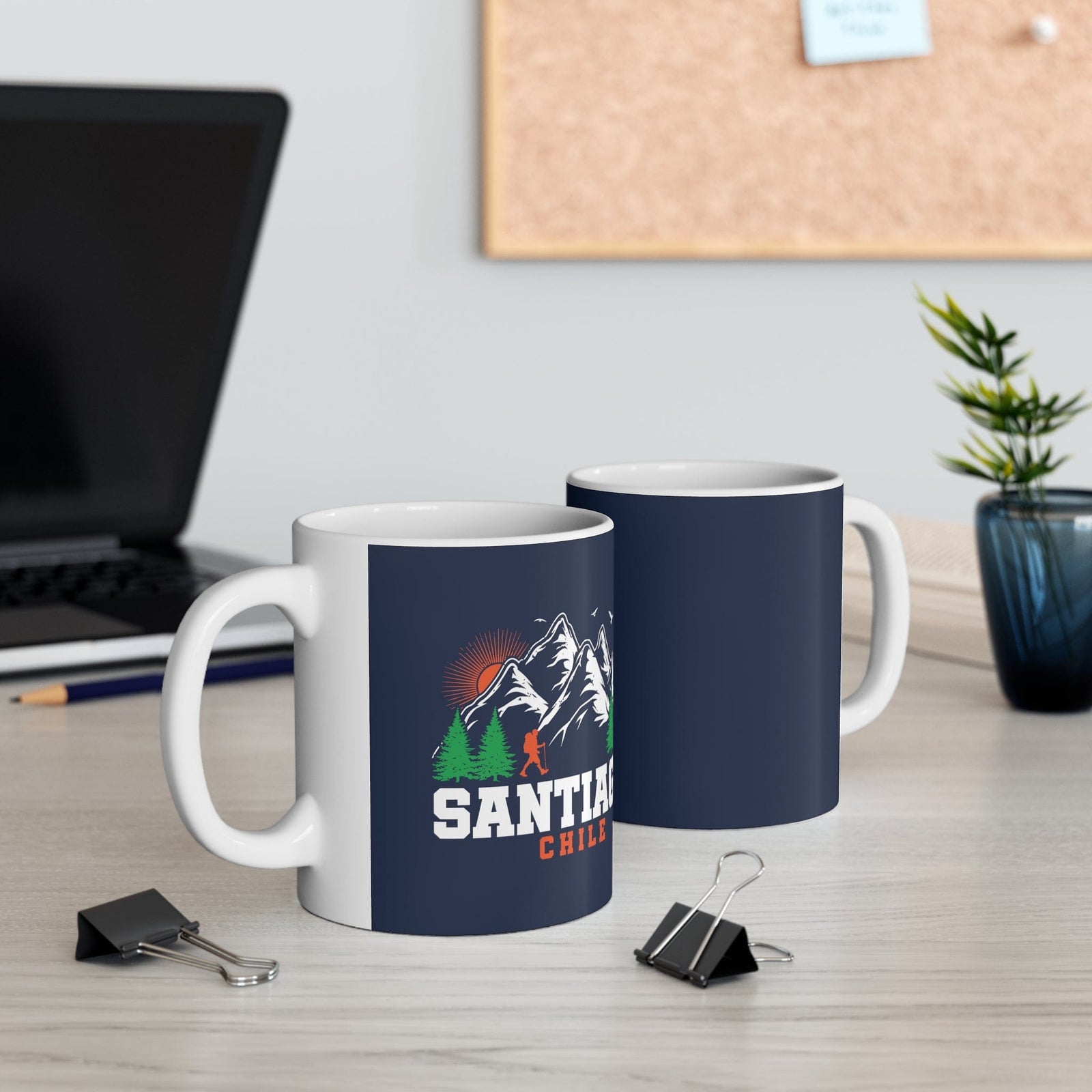 SANTIAGO - Awesome Ceramic Mug, Exclusive Design