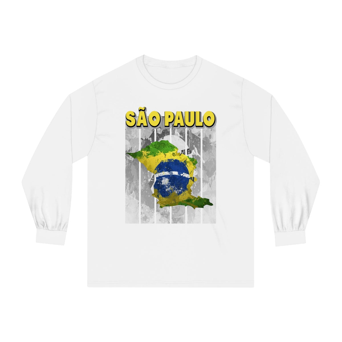 SAO PAULO – Trendy Design, Premium Long Sleeve Tee