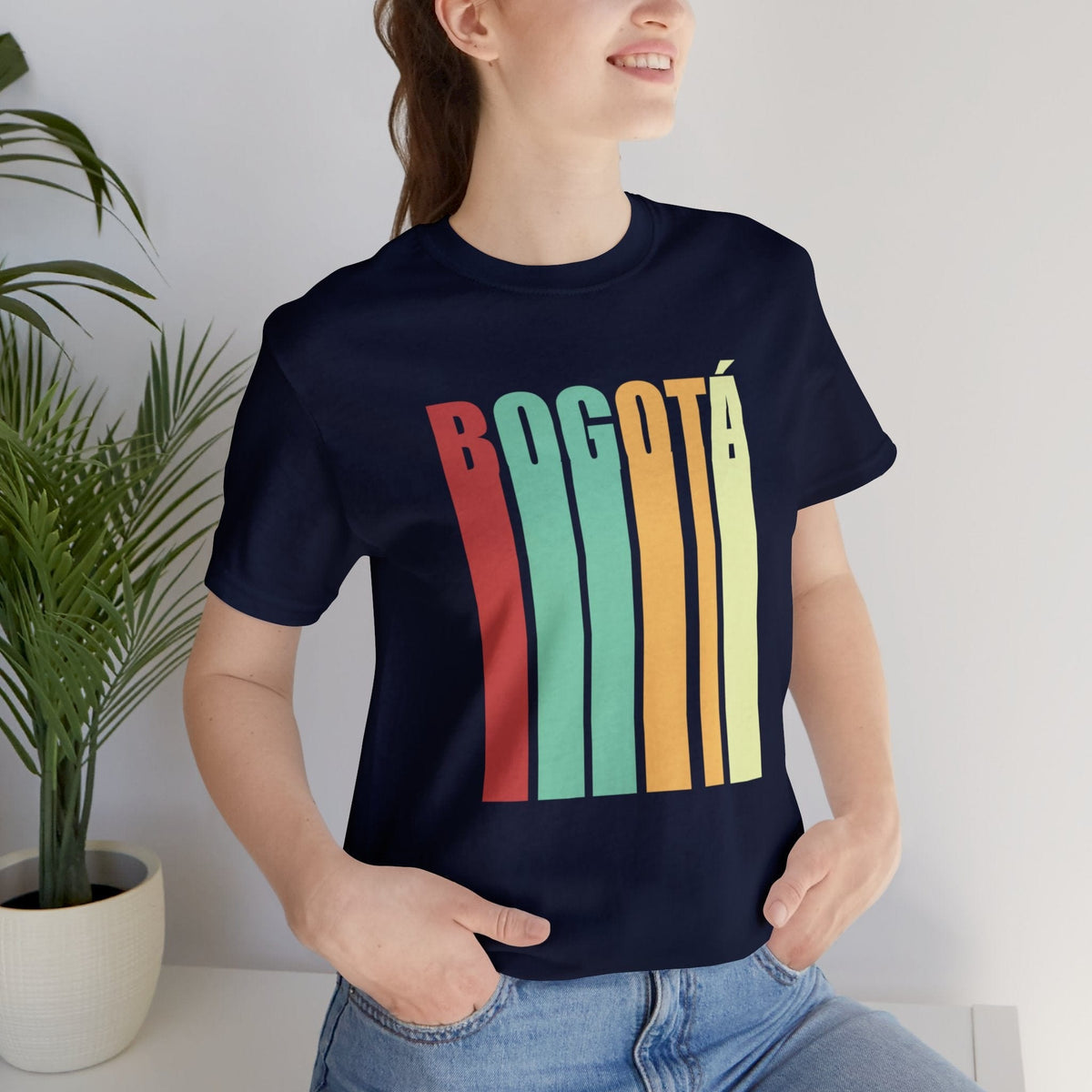 Vintage Bogotá Vertical - Short Sleeve Tee