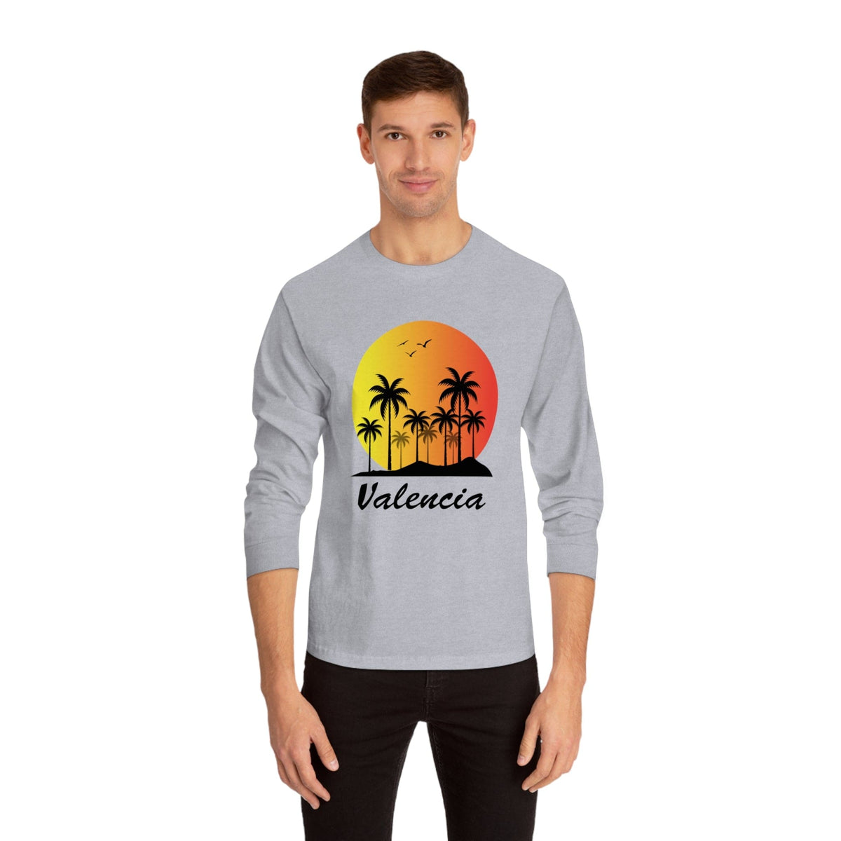 VALENCIA – Trendy Design, Premium Long Sleeve Tee