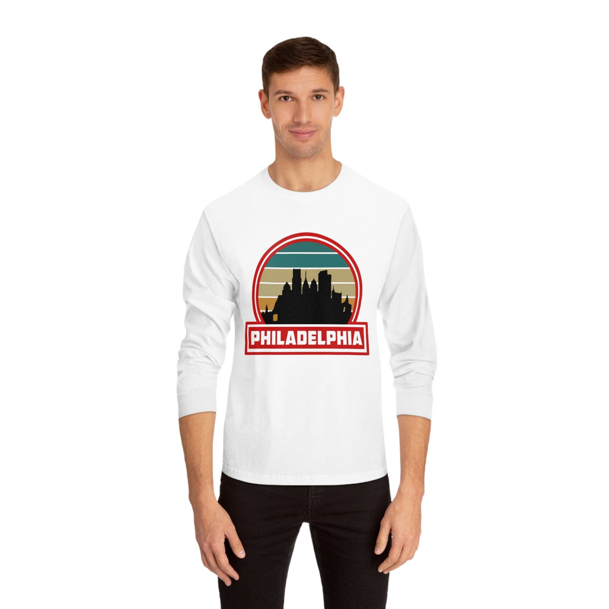 PHILADELPHIA – Trendy Design, Premium Long Sleeve Tee