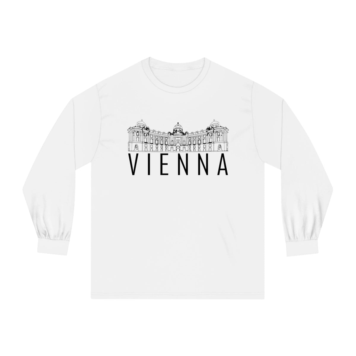 VIENNA – Trendy Design, Premium Long Sleeve Tee