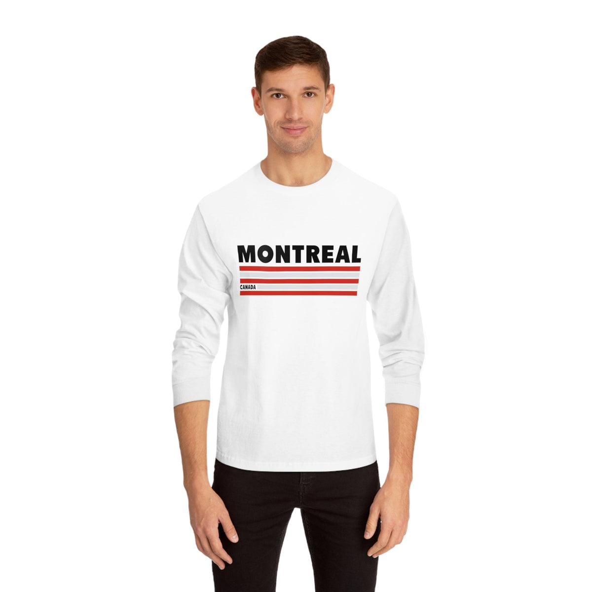 MONTREAL – Trendy Design, Premium Long Sleeve Tee