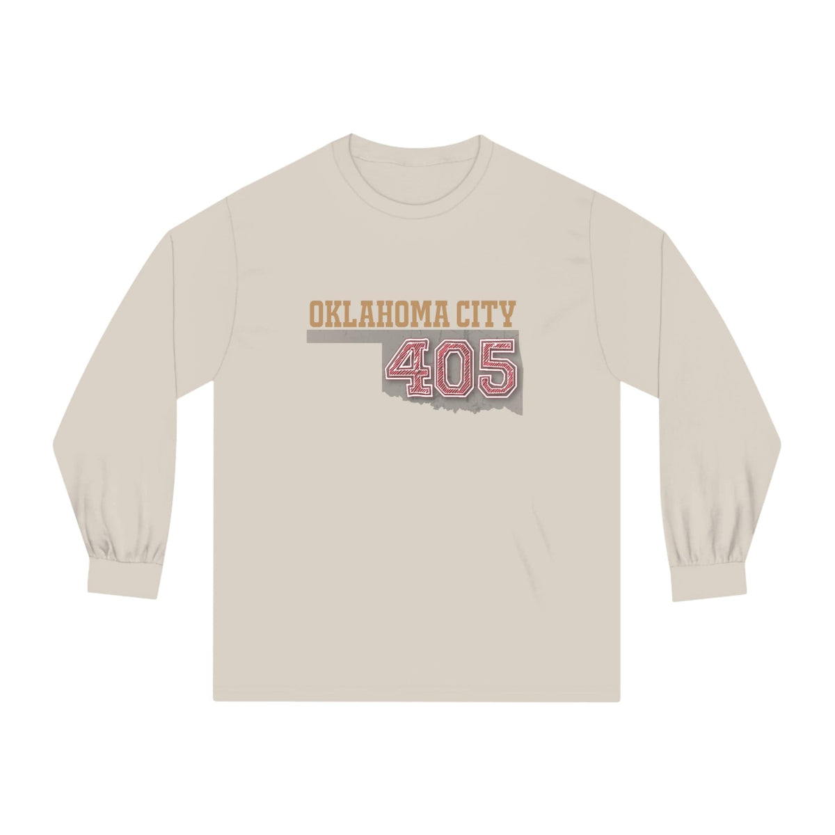 OKLAHOMA CITY – Trendy Design, Premium Long Sleeve Tee