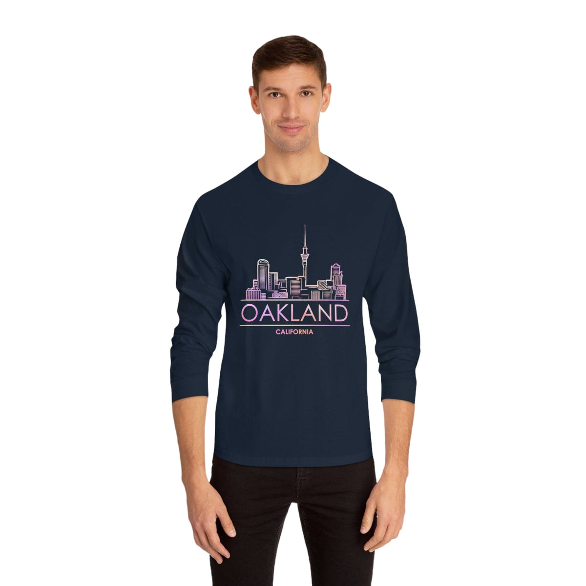 OAKLAND – Trendy Design, Premium Long Sleeve Tee