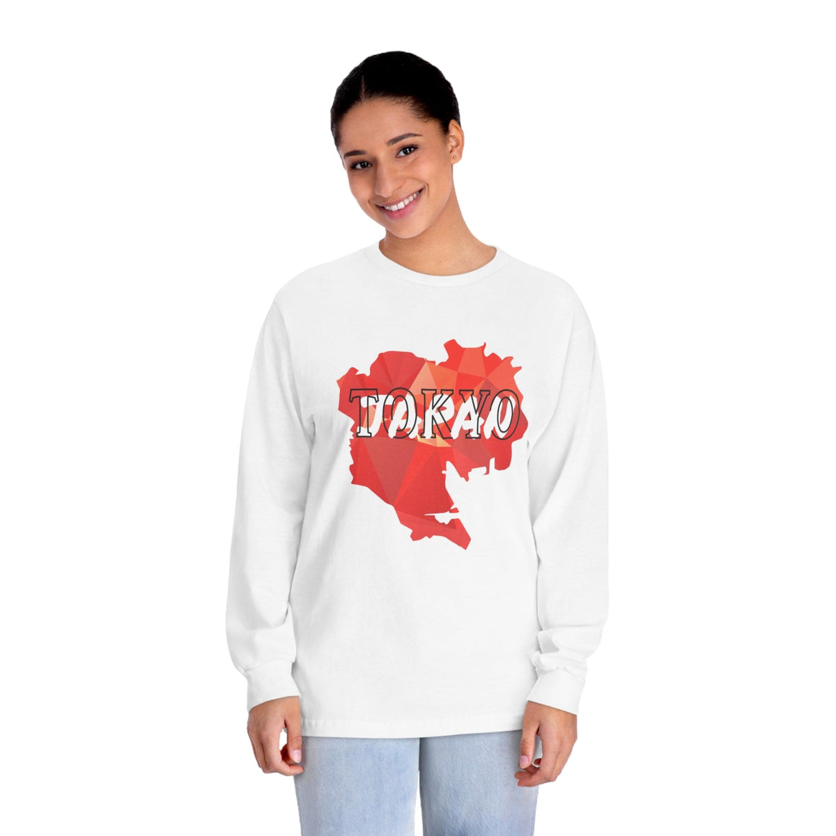 TOKYO – Trendy Design, Premium Long Sleeve Tee
