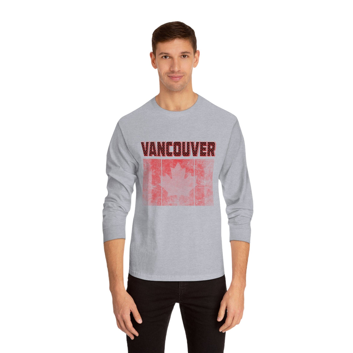 VANCOUVER – Trendy Design, Premium Long Sleeve Tee