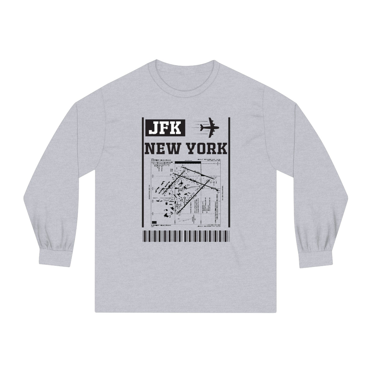 NEW YORK – Trendy Design, Premium Long Sleeve Tee