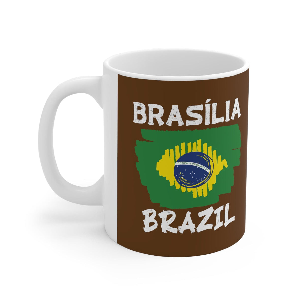 Brushstroke Brasília - Ceramic Mug