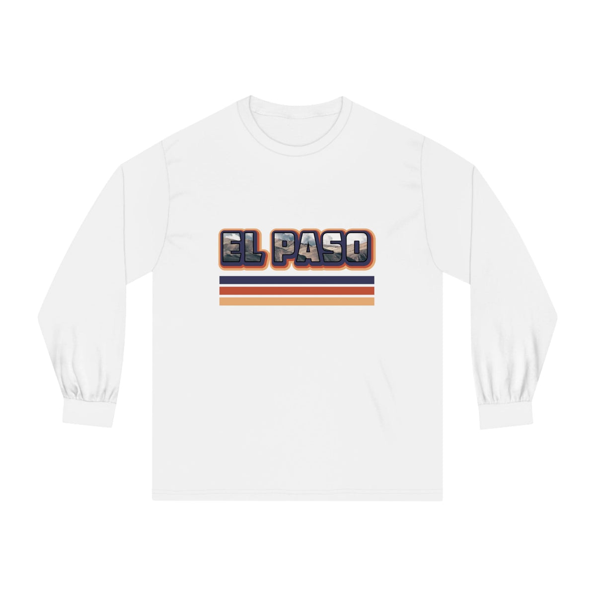 EL PASO – Trendy Design, Premium Long Sleeve Tee