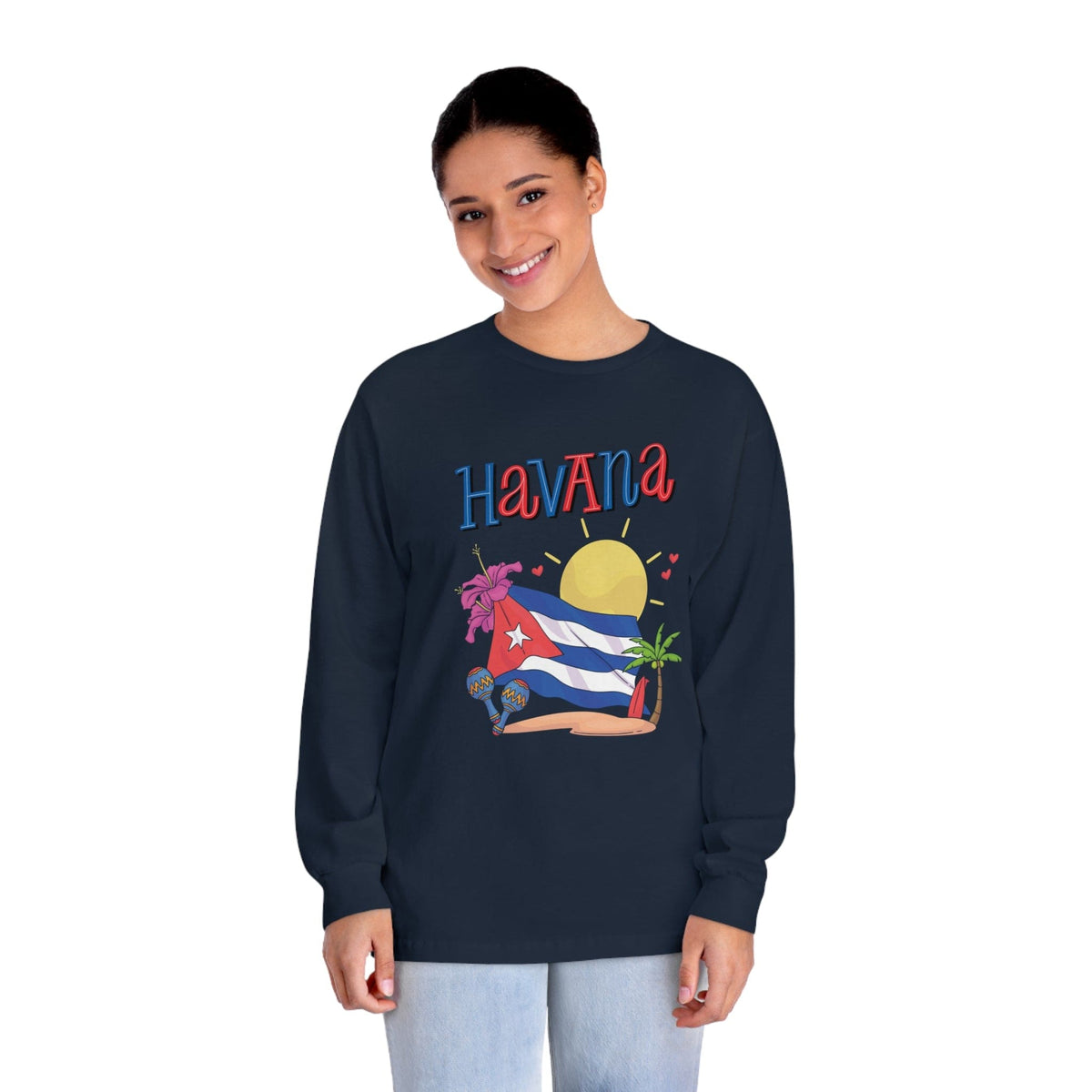 HAVANA – Trendy Design, Premium Long Sleeve Tee