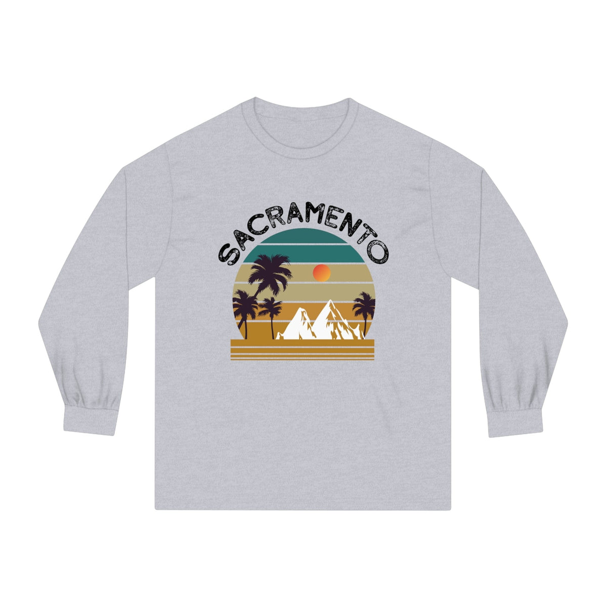 SACRAMENTO – Trendy Design, Premium Long Sleeve Tee