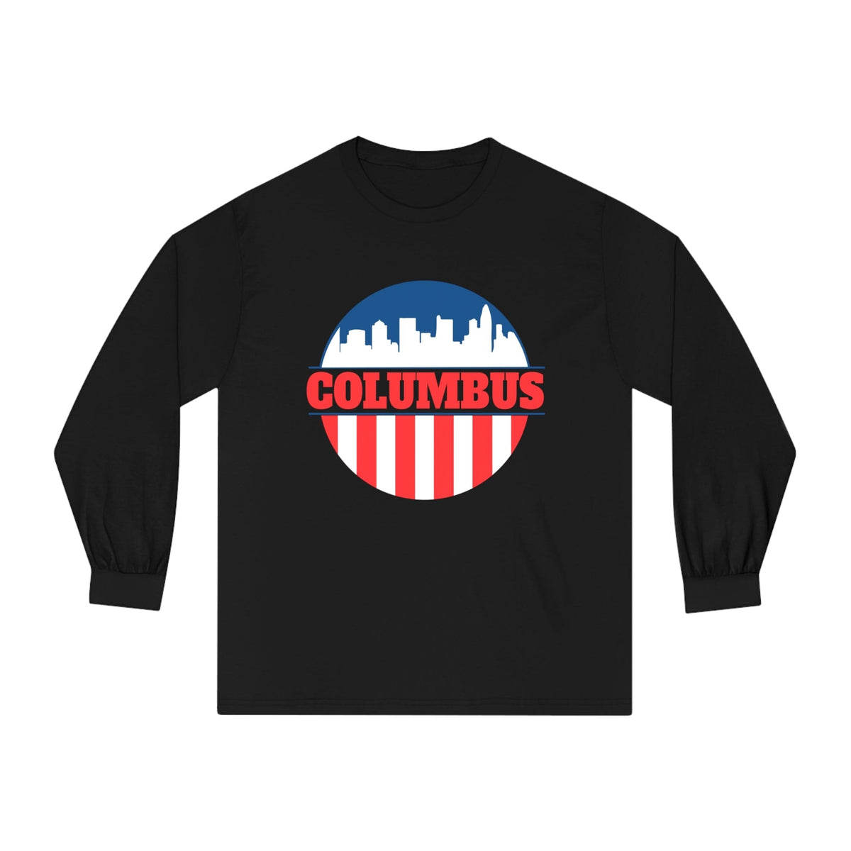 COLUMBUS – Trendy Design, Premium Long Sleeve Tee