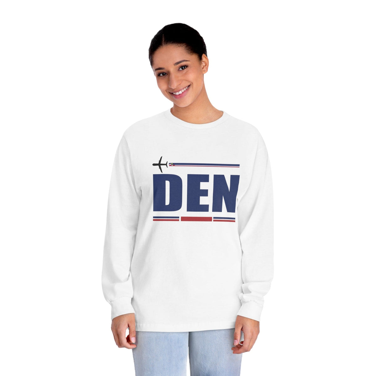 DENVER – Trendy Design, Premium Long Sleeve Tee