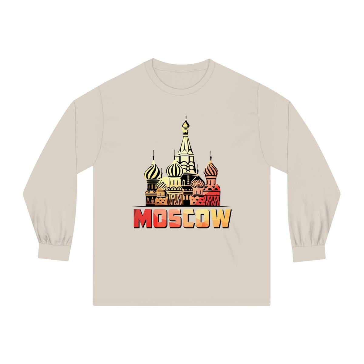 MOSCOW – Trendy Design, Premium Long Sleeve Tee