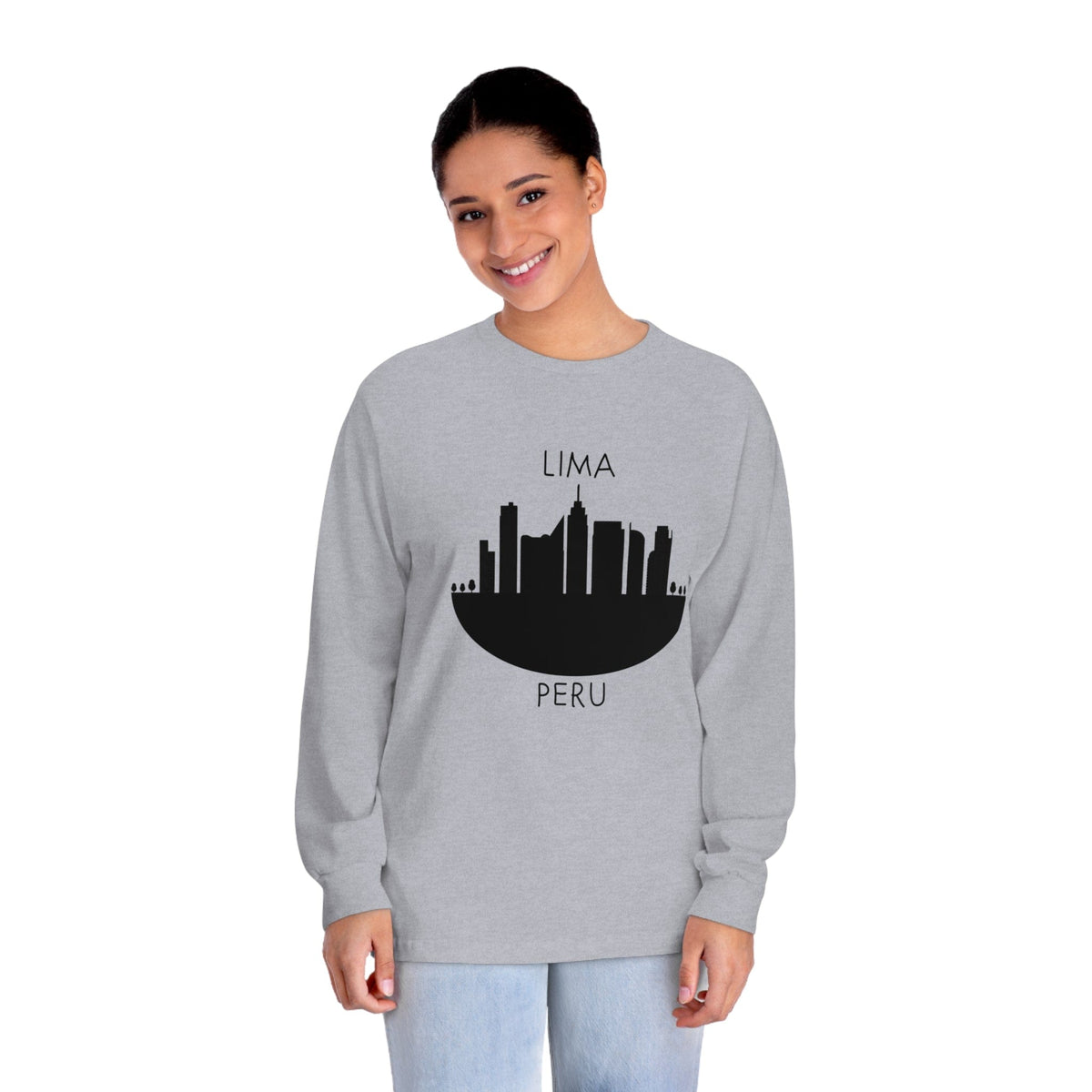 LIMA – Trendy Design, Premium Long Sleeve Tee